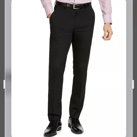 Alfani Mens Slimfit Stretch Solid Suit 